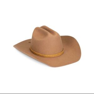 Lack Of Color Camel Rancher Hat with Braided Band- Never Been Worn